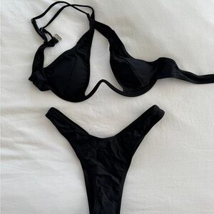 Classic Black Women's Bikini Set